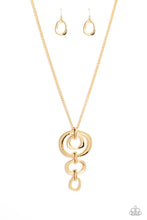 Load image into Gallery viewer, Paparazzi's Tranquil Trickle - Gold necklace

