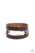 Load image into Gallery viewer, Paparazzi's Tropical Trek - White Urban bracelet
