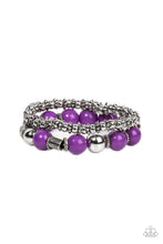Load image into Gallery viewer, Paparazzi's Walk This SWAY - Purple bracelet
