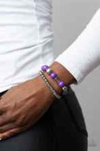 Load image into Gallery viewer, Paparazzi's Walk This SWAY - Purple bracelet
