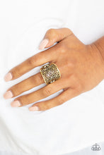Load image into Gallery viewer, Paparazzi's Garden Safari - Brass ring
