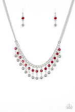 Load image into Gallery viewer, Paparazzi's Pageant Queen - Red necklace
