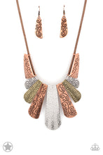 Load image into Gallery viewer, Paparazzi's Untamed - Copper necklace (Blockbusters)
