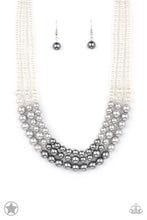 Load image into Gallery viewer, Paparazzi's Lady In Waiting - Silver pearl necklace (Blockbusters)
