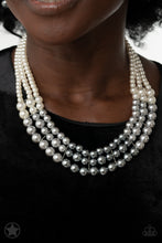 Load image into Gallery viewer, Paparazzi's Lady In Waiting - Silver pearl necklace (Blockbusters)
