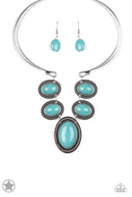 Load image into Gallery viewer, Paparazzi's River Ride - Blue necklace (Blockbusters)
