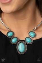 Load image into Gallery viewer, Paparazzi's River Ride - Blue necklace (Blockbusters)
