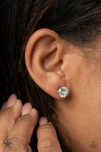 Load image into Gallery viewer, Paparazzi's Just In TIMELESS - Gold post earrings (Blockbusters)
