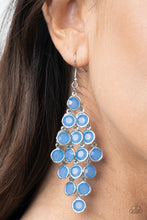 Load image into Gallery viewer, Paparazzi's With All DEW Respect - Blue earrings
