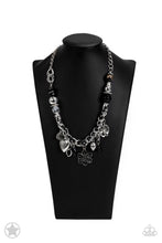 Load image into Gallery viewer, Paparazzi's Charmed, I am Sure - Black necklace (Blockbusters)
