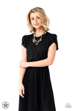 Load image into Gallery viewer, Paparazzi's Charmed, I am Sure - Black necklace (Blockbusters)
