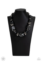 Load image into Gallery viewer, Paparazzi's In Good Glazes - Black necklace (Blockbusters)
