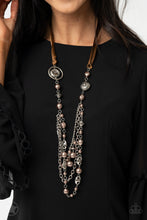 Load image into Gallery viewer, Paparazzi's All The Trimmings - Brown Pearl necklace (Blockbusters)
