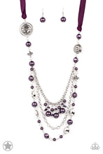 Load image into Gallery viewer, Paparazzi's All The Trimmings - Purple Pearl necklace (Blockbusters)
