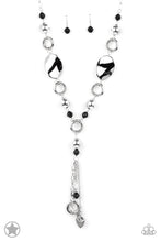 Load image into Gallery viewer, Paparazzi's Total Eclipse of the Heart - Black necklace (Blockbusters)
