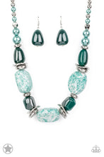 Load image into Gallery viewer, Paparazzi's In Good Glazes - Blue necklace (Blockbusters)
