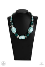 Load image into Gallery viewer, Paparazzi's In Good Glazes - Blue necklace (Blockbusters)
