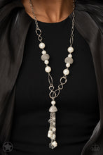 Load image into Gallery viewer, Paparazzi's Designated Diva - White Pearl necklace (Blockbusters)
