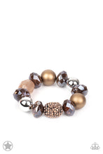 Load image into Gallery viewer, Paparazzi's All Cozied Up - Brown/Copper bracelet (Blockbusters)
