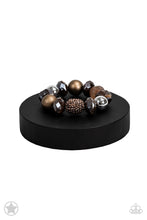 Load image into Gallery viewer, Paparazzi's All Cozied Up - Brown/Copper bracelet (Blockbusters)
