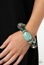 Load image into Gallery viewer, Paparazzi's Glaze Of Glory - Blue bracelet (Blockbusters)
