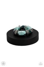 Load image into Gallery viewer, Paparazzi's Glaze Of Glory - Blue bracelet (Blockbusters)
