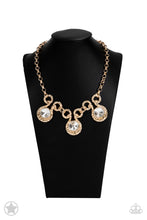 Load image into Gallery viewer, Paparazzi's Hypnotized - Gold necklace (Blockbusters)
