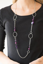 Load image into Gallery viewer, Paparazzi's Very Visionary - Purple necklace
