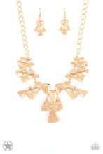 Load image into Gallery viewer, Paparazzi's The Sands of Time - Gold necklace (Blockbusters)
