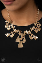 Load image into Gallery viewer, Paparazzi's The Sands of Time - Gold necklace (Blockbusters)
