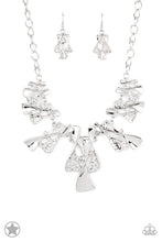Load image into Gallery viewer, Paparazzi's The Sands of Time - Silver necklace (Blockbusters)
