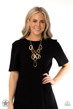 Load image into Gallery viewer, Paparazzi's A Golden Spell necklace - Gold necklace (Blockbusters)
