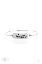 Load image into Gallery viewer, Paparazzi's Hustle Hard - Silver bracelet

