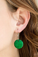 Load image into Gallery viewer, Paparazzi's Key West Walkabout - Green Wood necklace
