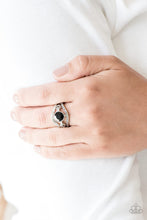 Load image into Gallery viewer, Paparazzi's Rich With Richness - Black ring
