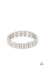 Load image into Gallery viewer, Paparazzi's Mic Dropping Drama - White bracelet

