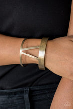 Load image into Gallery viewer, Paparazzi's Rural Ruler - Brass bracelet
