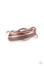 Load image into Gallery viewer, Paparazzi's Zesty Zimbabwe - Copper bracelet
