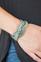Load image into Gallery viewer, Paparazzi's Bring On The Bling - Green Urban bracelet
