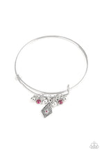Load image into Gallery viewer, Paparazzi's Treasure Charms - Pink bracelet
