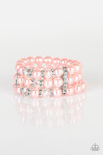 Load image into Gallery viewer, Paparazzi's Undeniably Dapper - Pink Pearl bracelet
