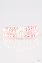 Load image into Gallery viewer, Paparazzi's Posh and Posy - Pink Pearl bracelet
