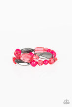 Load image into Gallery viewer, Paparazzi's Rockin' Rock Candy - Pink bracelet
