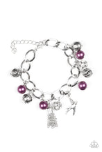 Load image into Gallery viewer, Paparazzi's Lady Love Dove - Purple Pearl bracelet
