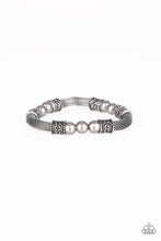 Load image into Gallery viewer, Paparazzi's Talk Some SENSEI - Silver Pearl Urban bracelet
