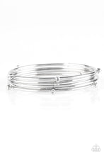 Load image into Gallery viewer, Paparazzi's Delicate Decadence - White bracelet

