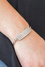 Load image into Gallery viewer, Paparazzi's Top-Class - White bracelet
