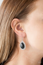 Load image into Gallery viewer, Paparazzi's Sahara Serenity - Black earrings
