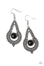 Load image into Gallery viewer, Paparazzi's Zoomin Zumba - Black earrings
