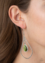 Load image into Gallery viewer, Paparazzi's Ethereal Elegance - Green earrings

